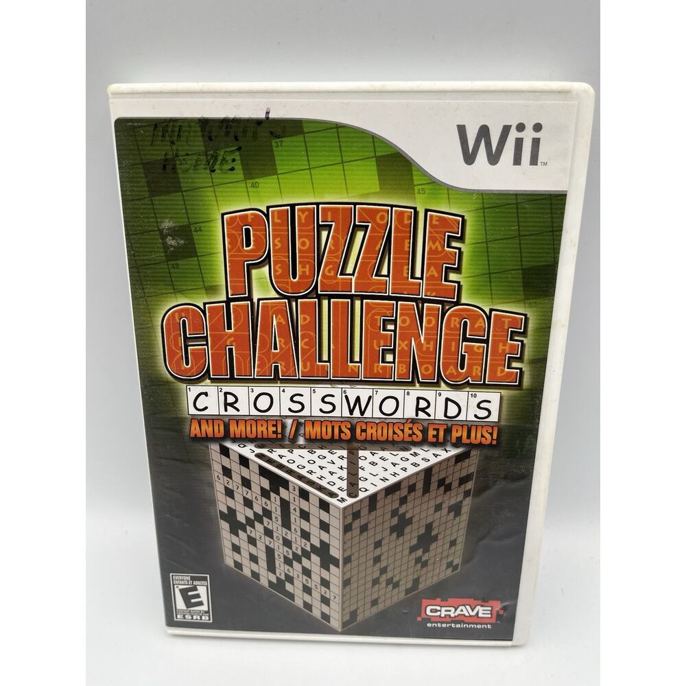 Puzzle Challenge: Crosswords and More (Nintendo Wii, 2009)